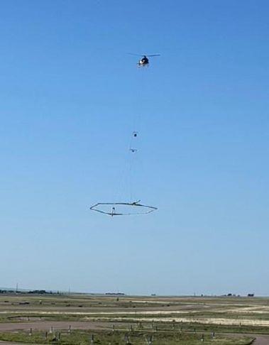 photo courtesy of aqua geo frameworks llc the missouri geological survey will be working with skytem to conduct helicopter flights in northeast missouri as part of an aquifer study in clark scotland and schuyler counties