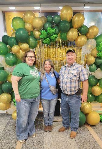 latisha scott-snead tammy pearl and chris pearl attended the 4-h volunteer summit was held in columbia mo at the university of missouri campus